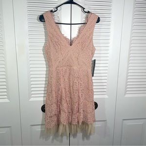 Blush Lace Dress | NWT